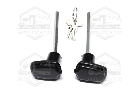 Замок дверей ГАЗ 4301,3307 (2 замки+2 ключі, правий і лівий)