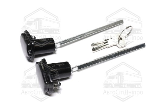 Замок дверей ГАЗ 4301,3307 (2 замки+2 ключі, правий і лівий)