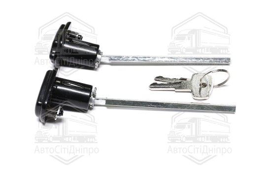 Замок дверей ГАЗ 4301,3307 (2 замки+2 ключі, правий і лівий)