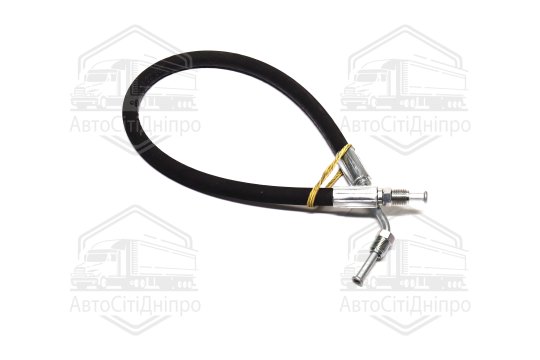 Шланг зчеплення КАМАЗ 4310 ПГУ (L=650 мм, рукав SEMPERIT МБС, Ш-Ш М12х1,25, єврообжим) ПРЕМІУМ