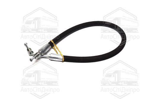 Шланг зчеплення КАМАЗ 4310 ПГУ (L=650 мм, рукав SEMPERIT МБС, Ш-Ш М12х1,25, єврообжим) ПРЕМІУМ