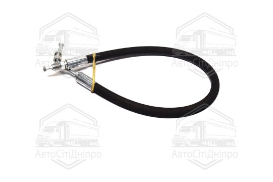 Шланг зчеплення КАМАЗ 4310 ПГУ (L=650 мм, рукав SEMPERIT МБС, Ш-Ш М12х1,25, єврообжим) ПРЕМІУМ