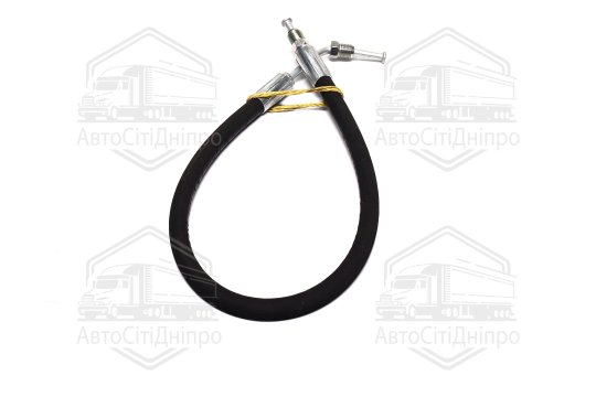 Шланг зчеплення КАМАЗ 4310 ПГУ (L=650 мм, рукав SEMPERIT МБС, Ш-Ш М12х1,25, єврообжим) ПРЕМІУМ