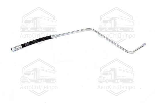 Шланг компресора УРАЛ з дв.КАМАЗ у зборі (єврообжим)