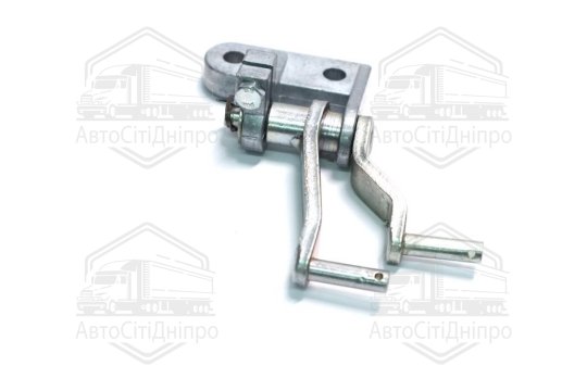 Кронштейн проміжних важелів КПП УАЗ 452 із важелями (курка мала)