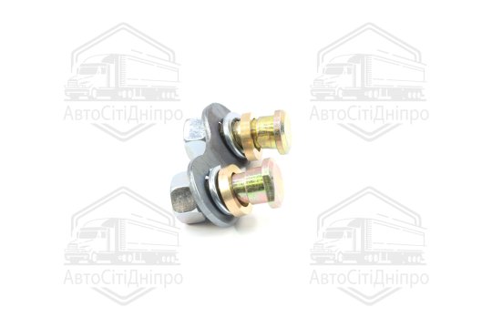 Палець ексцентриків ГАЗ 53 передній/задній,66(зад),3308(зад) у зборі (2 штуки з пластиною)