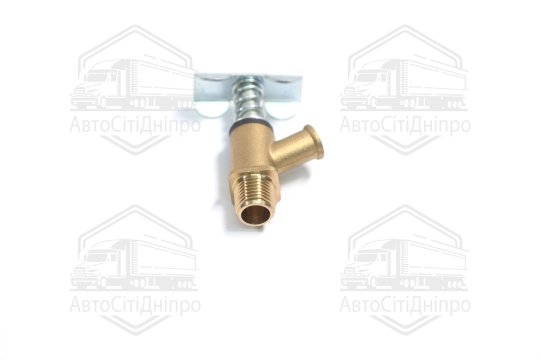 Кран зливної системи охолодження КАМАЗ у зборі (латунний)
