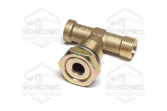 Трійник М18х12х22 енергоакумулятора КАМАЗ внутрішній у зборі