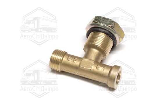 Трійник М18х12х22 енергоакумулятора КАМАЗ внутрішній у зборі