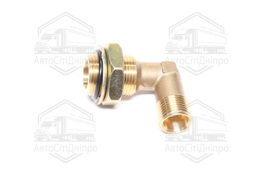 Кутник КАМАЗ,ГАЗ М22/М18 у зборі (гайка, шайба, ущільнювач)