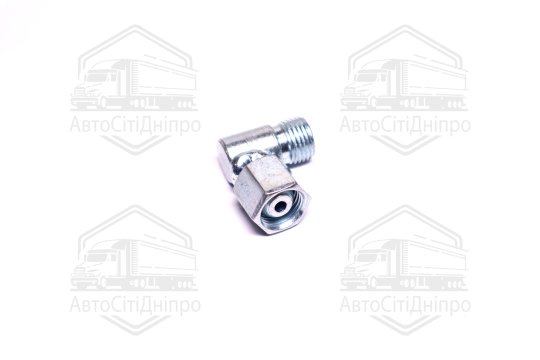 Штуцер кутовий M16 * 1,5-M16 * 1,5 з гайкою S 19  (Агро-Импульс)