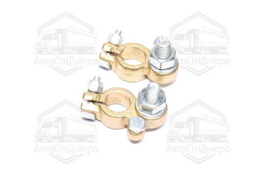 Клема ремонтна  універ., болт. затискач  (латунь) O 10 (Алфавіт)