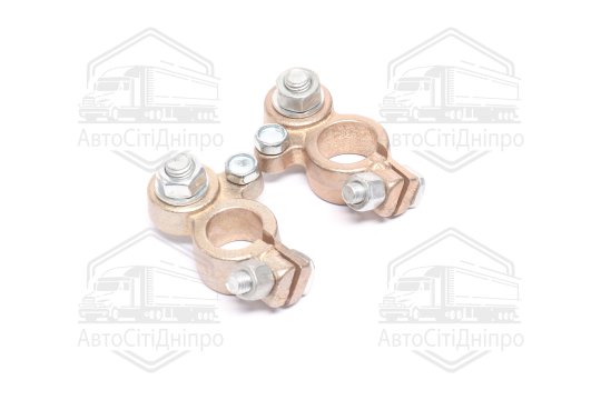 Клема ремонтна  універ., болт. затискач  (латунь) O 8 (Алфавіт)