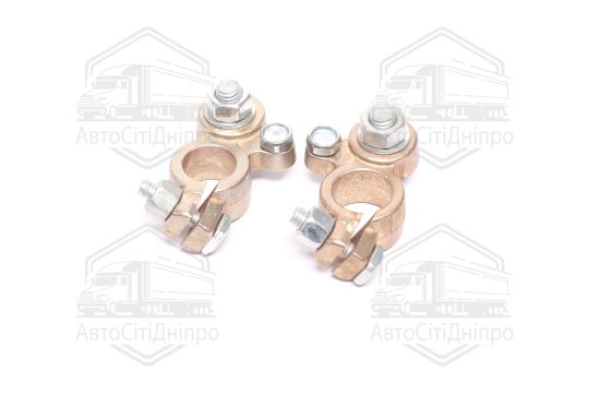 Клема ремонтна  універ., болт. затискач  (латунь) O 8 (Алфавіт)