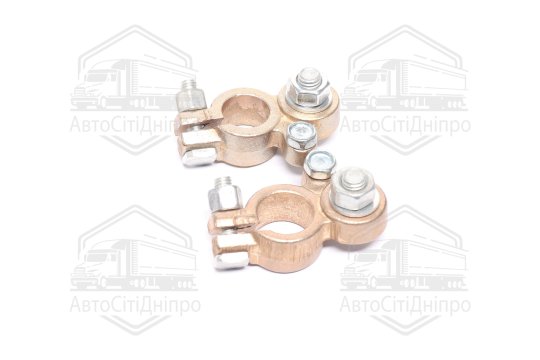 Клема ремонтна  універ., болт. затискач  (латунь) O 8 (Алфавіт)