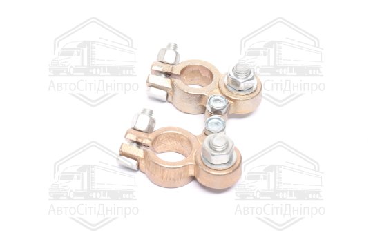 Клема ремонтна  універ., болт. затискач  (латунь) O 8 (Алфавіт)