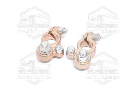 Клема ремонтна  універ., болт. затискач  (латунь) O 8 (Алфавіт)