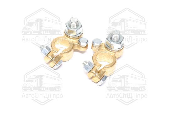 Клема ремонтна  універ., болт. затискач  (латунь) O 12 (Алфавіт)