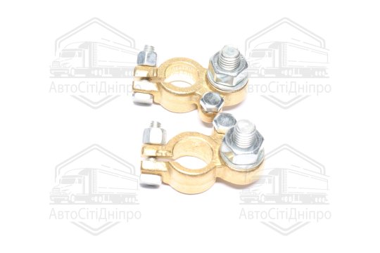 Клема ремонтна  універ., болт. затискач  (латунь) O 12 (Алфавіт)