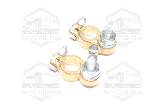 Клема ремонтна  універ., болт. затискач  (латунь) O 12 (Алфавіт)