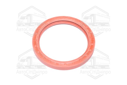 Сальник валу колінчастого ВАЗ 2110-12 задній 80х100х10 червоний (вир-во Альбіон-Авто)