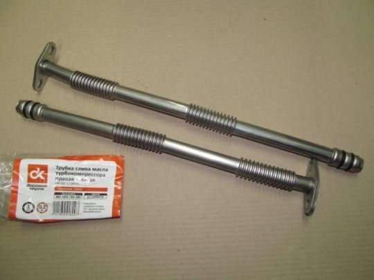 Трубка зливу оливи турбокомпресора пр + лів (45104-1118400 / 30) <ДК>