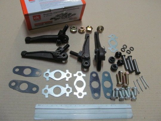 Важіль відтяж. зчеп.(лапка кошика) ЗІЛ 130 у зб. 4 шт. <ДК>