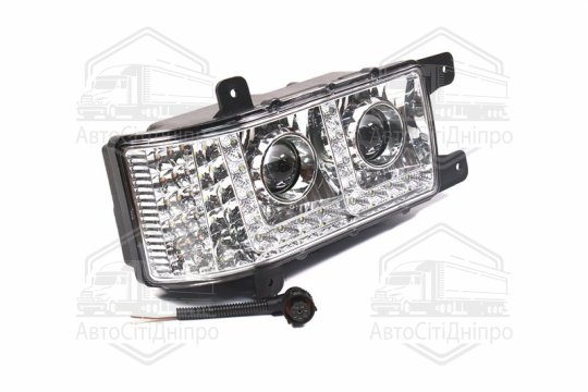 Фара КАМАЗ Євро 6520, 6511, 4308 LED с ДХВ правая н/зр <ДК>
