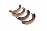 Колодка гальм. ГАЗ 3110 задн. компл. (2 з довгими + 2 короткими накладками) <ДК>