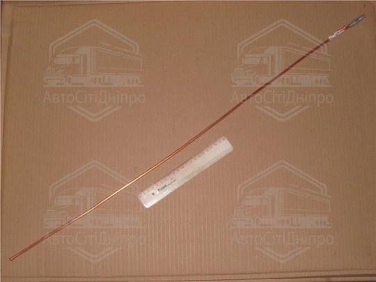 Трубка гальмівна ГАЗ 3302,2705 (мідь) (задн.розводка права) L=885, М10х1,25 <ДК>