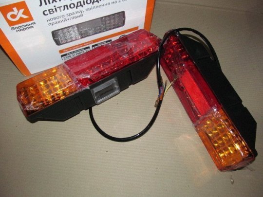 Ліхтар КАМАЗ задн. LED правий+лівий (комплект 2 шт нов. зр.) <ДК>