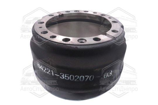 Барабан гальмівний  МАЗ (дискові колеса) 10 шпильок <ДК>