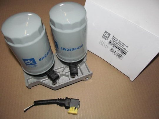 Фільтр палив. тонк. очист. КАМАЗ з підігрівом в зб. (аналог 740.1117010) <ДК>