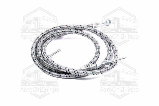 Паливопровід низького тиску в мет. обплетення 3 штуцера L=2700мм <ДК>