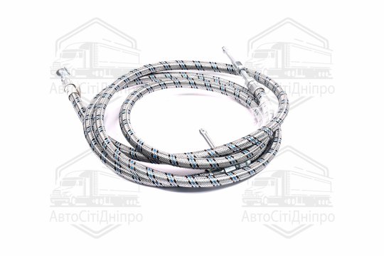 Паливопровід низького тиску в мет. обплетення 3 штуцера L=2700мм <ДК>