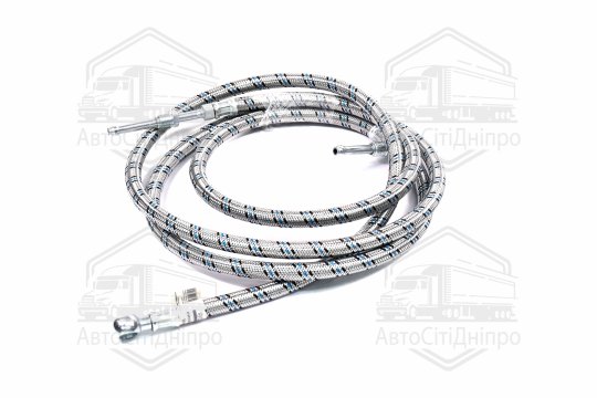 Паливопровід низького тиску в мет. обплетення 3 штуцера L=2700мм <ДК>