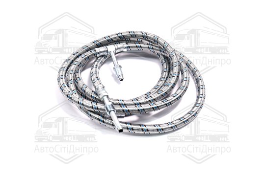 Паливопровід низького тиску в мет. обплетення 3 штуцера L=2950мм <ДК>