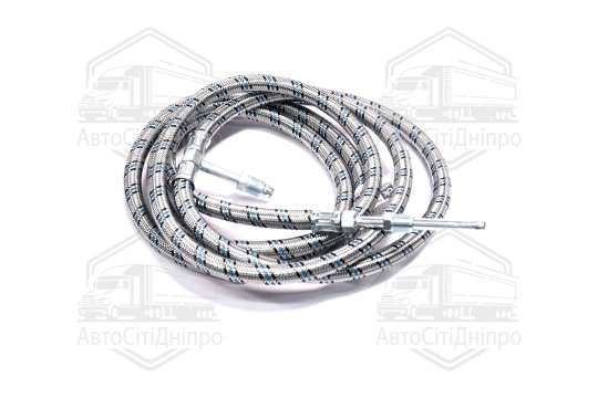 Паливопровід низького тиску в мет. обплетення 3 штуцера L=2950мм <ДК>