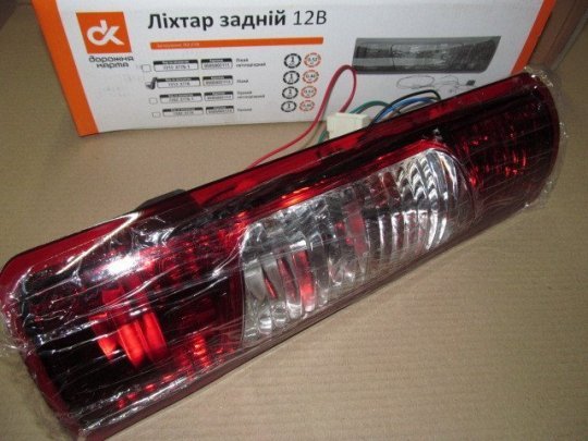 Ліхтар задн. ГАЗ 2705 лівий нов. зр.12В <ДК>