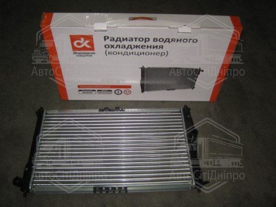 Радіатор вод. охолодж. DAEWOO Lanos (з кондиціонером) <ДК>