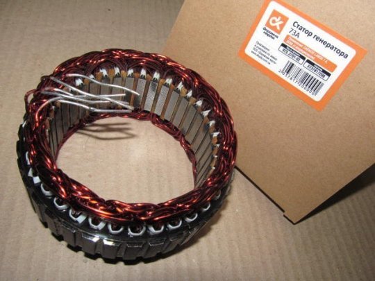 Статор генератора DAEWOO LANOS 1.4, SENS (обмотка генератора 73А) (з кондиц.) <ДК>