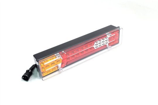 Ліхтар ГАЗ 3302 задн. LED прав. (червона вставка) 12/24В <ДК>