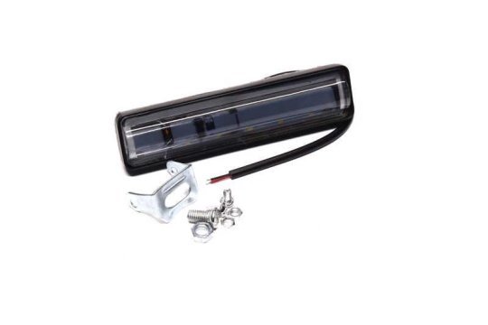 Фара LED прямокутна 18W (6 діодів) (13.5 см х 3.5 см) (об'ємна лінза) <ДК>