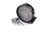 Фара LED кругла 24W, 8 ламп, 110 * 128мм, вузький промінь <ДК>