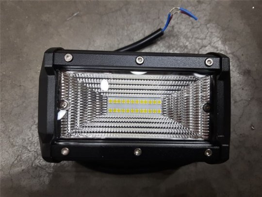 Фара LED додаткова 24W, 24 лампи широкий промінь <ДК>
