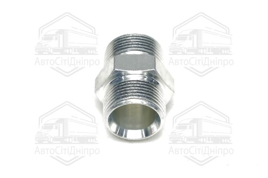 Штуцер з'єднувальний S30хS30 (М24х1,5-М24х1,5) (S27) <ДК>