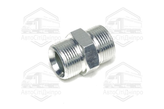Штуцер з'єднувальний S30хS30 (М24х1,5-М24х1,5) (S27) <ДК>
