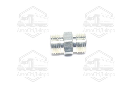 Штуцер з'єднувальний S22хS22 (М18х1,5-М18х1,5) (S19) <ДК>