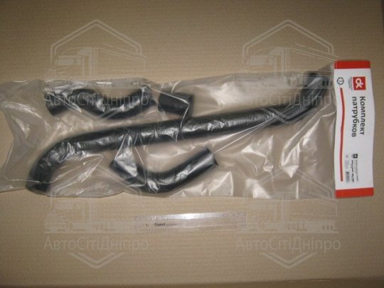 Патрубок радіатора ВАЗ 21213 Нива-Тайга (компл. 4 шт.) СТАНДАРТ <ДК>