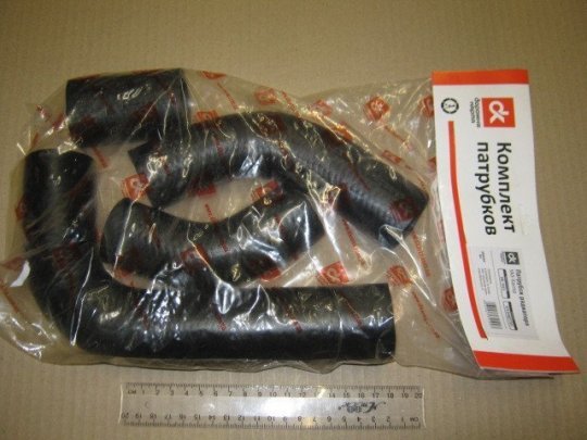 Патрубок радіатора УАЗ Хантер (компл. 4 шт.) <ДК>